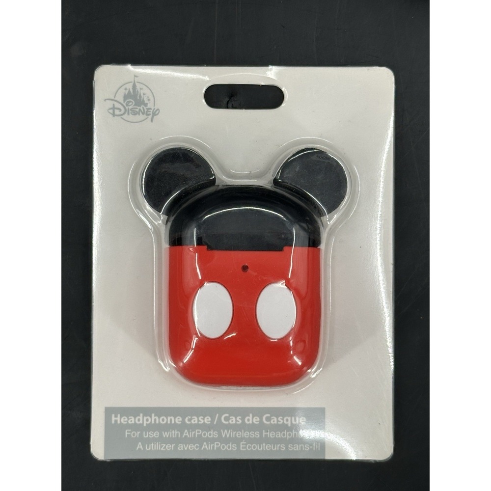 Disney Parks D-Tech Wireless Headphone‎ Airpods Case MIckey Mouse New